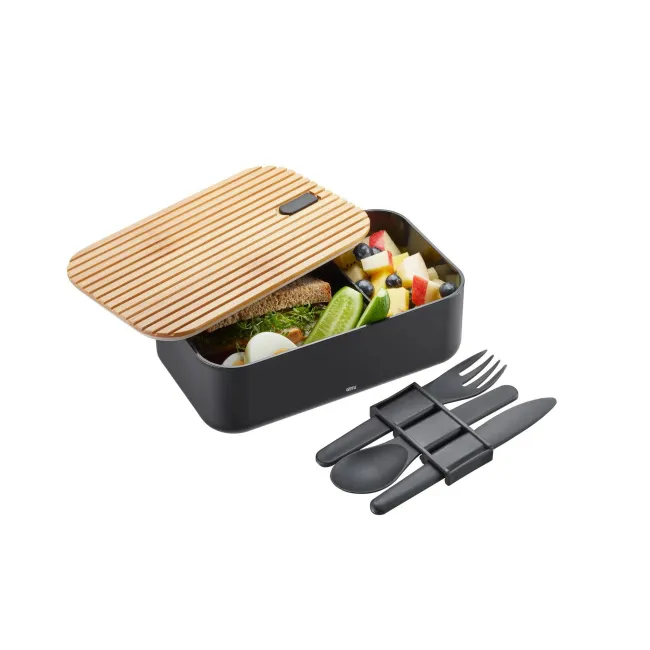 Bamboo Wood Breakfast Box