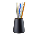 Zestaw 8 kolorowych słomek 23cm - 6