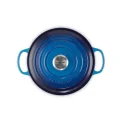 Signature Cast Iron Casserole Dish 24cm 4.2l - Azure - 4