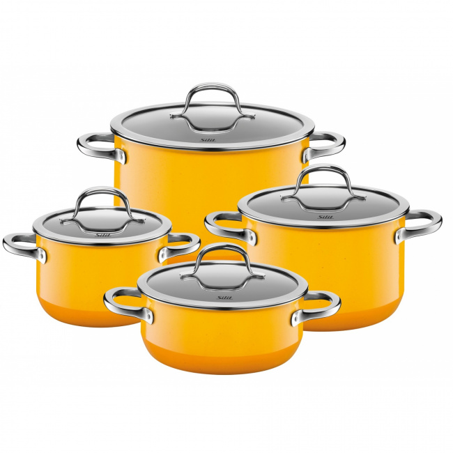 Passion Yellow Cookware Set - 8 pieces - 1