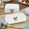 Wrendale Designs Cow Butter Dish - 18.3x11.5x8cm - 6