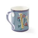Kit Kemp Alphabet Mug 340ml - W - 3