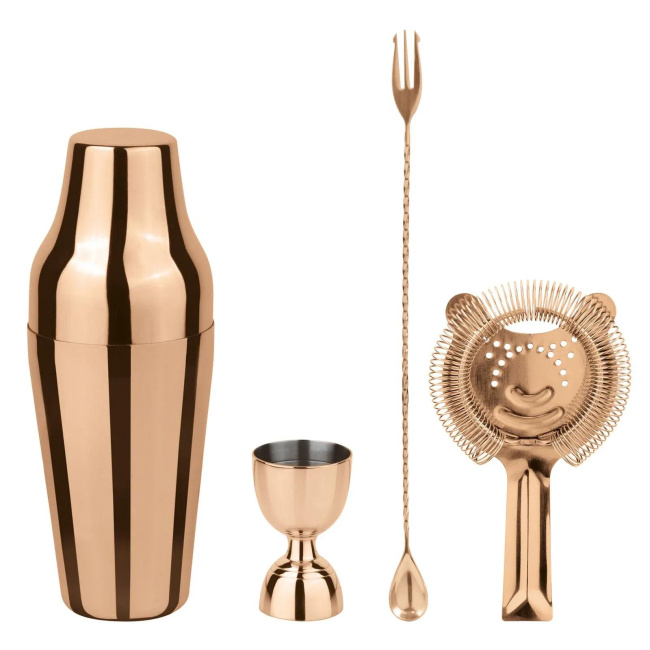 Parisian 4-piece Bartender Set
