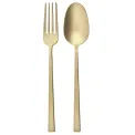 Rock PVD Antique Champagne Salad Set