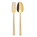 Rock PVD Gold Salad Set