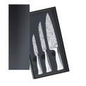 Set of 3 Damasteel Knives - 1