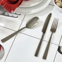 Flat PVD Black 30-Piece (6 Persons) Cutlery Set - 4