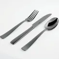 Flat PVD Black 30-Piece (6 Persons) Cutlery Set - 2