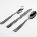 Flat PVD Black 30-Piece (6 Persons) Cutlery Set - 5