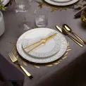 Zestaw sztućców Flat PVD 30 elementów (6 osób) Gold - 5