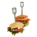 Torro Set of 2 Burger Skewers (Bull/Axe) - 1