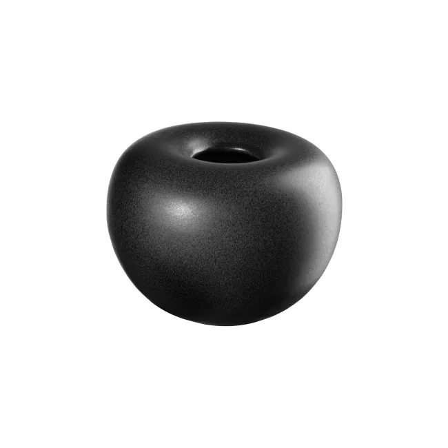 Wazon Stone 12x18cm black iron