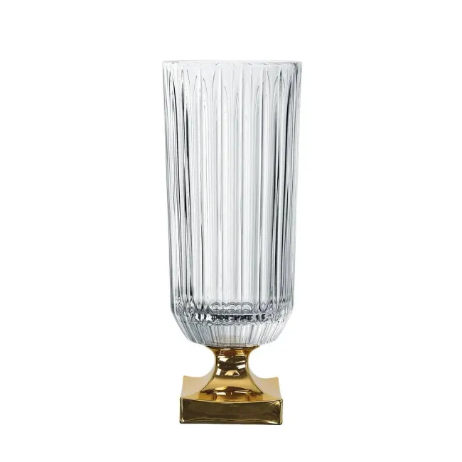 Wazon Minerva 40x16cm Gold