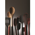 Wooden Kitchen Spoon with Hole 35cm - 3
