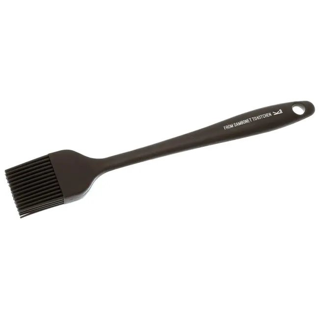 Pędzelek silikonowy 26cm czarny - 1