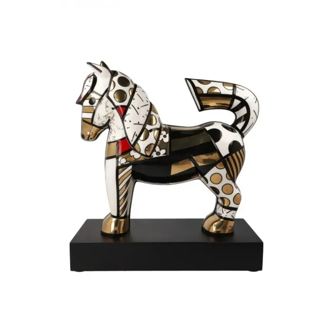 Figurka Golden Dancer 31x28cm Romero Britto Edycja Limitowana - 1
