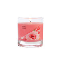 Scented Candle Made in England 8x12cm 50h Rose Buds - 3