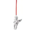 Zawieszka Aniołek z lirą 7,4cm - 5