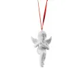 Angel with Bell Hanging Decoration 7.6cm - 1