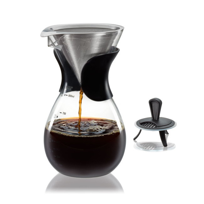 Butio 800ml coffee maker with filter - 1
