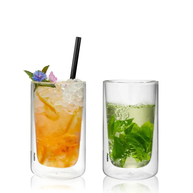 Komplet 2 szklanek Mira 350ml termiczne