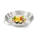BBQ grill wok for chicken and vegetables - 1