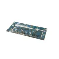 Almond Tree platter 24x12x2cm blue - 3