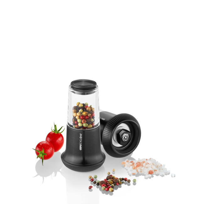 X-Plosion S salt and pepper mill in black - 1