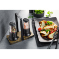 X-Plosion S salt and pepper mill set in black - 2