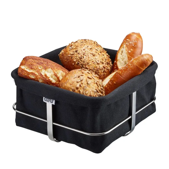 Kosz Brunch 22x11,5cm na pieczywo czarny