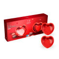 Appolia For You set of 2 dishes 350ml heart-shaped in red - 1