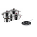 Quality One pot set - 9 pieces + Durado frying pan 28cm - 1