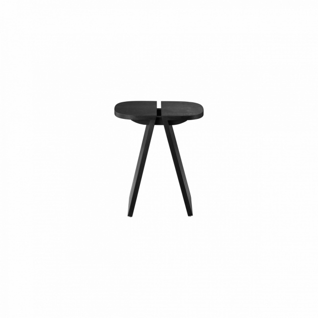 Stołek Avio 23cm black oak - 1