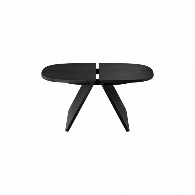Stolik kawowy Avio 43cm black oak - 1