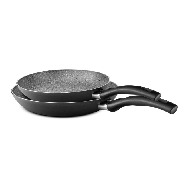 Set of 2 Bologna Granitum Pans 24cm + 28cm
