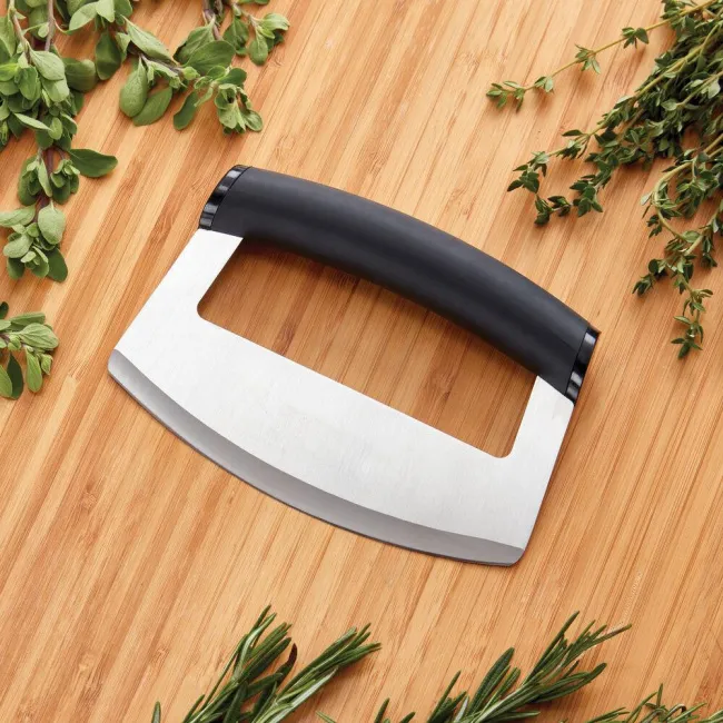 Universal Mezzaluna Knife for Chopping Herbs