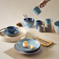 Loft Colour Breakfast Set for 2 Persons Moon Grey - 3