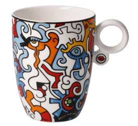 Kubek Billy The Artist 450ml evolution of love