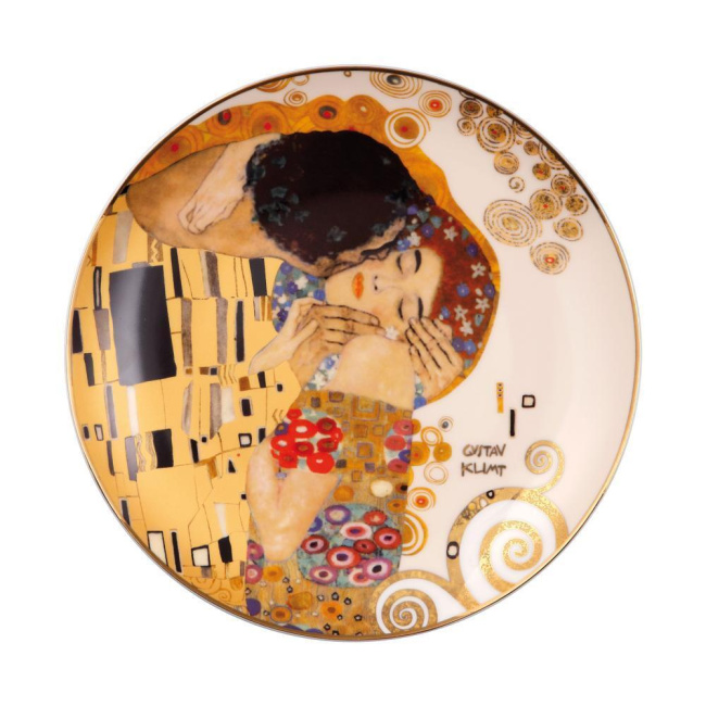 Talerzyk Pocałunek 21cm Gustav Klimt