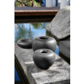 Charcoal Stone Vase 12x18cm - 2