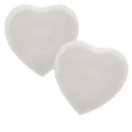 Zestaw 2 talerzy Cupido 17cm deserowych serce - 1