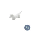 Set of 6 Fattoria Coasters for cutlery dog-shaped - 1