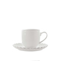 Set of 6 Momenti Espresso Cups with Saucers 85ml - 2