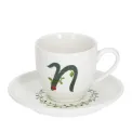 Filiżanka ze spodkiem Solotua 90ml do espresso literka N