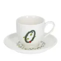Filiżanka ze spodkiem Solotua 90ml do espresso literka O