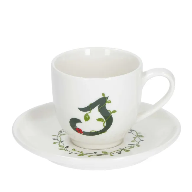 Filiżanka ze spodkiem Solotua 90ml do espresso literka S