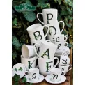 Filiżanka ze spodkiem Solotua 90ml do espresso literka V - 3