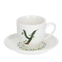 Filiżanka ze spodkiem Solotua 90ml do espresso literka Y