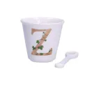Zestaw Unico filiżanka z łyżeczką do espresso 75ml literka Z