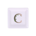 Adorato Dessert Plate 10cm - Letter C - 1